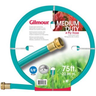 4/Pack Gilmour 15 58075 5/8X75Ft 4Ply Reinforced Garden Hose