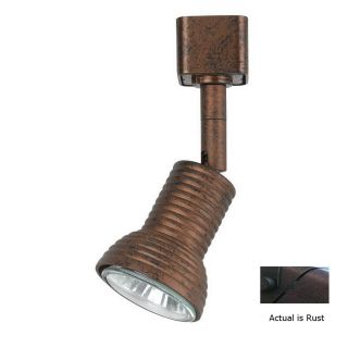 Cal Lighting Rust 3 Wire Connection Step Linear Track Lighting Head