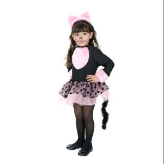Miss Kitty Cat Girls Halloween Costume size Small (6 8)