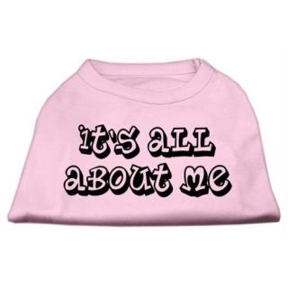 It's All About Me Screen Print Shirts Light Pink XXXL (20)