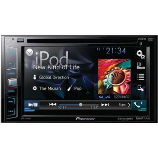 Pioneer AVH X2700BS 6.2" Double DIN DVD Receiver with Bluetooth, Siri Eyes Free, SiriusXM Ready, Android Music Support and Pandora Internet Radio