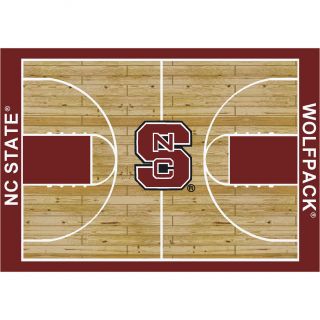 College Court North Carolina State Wolfpack Rug by My Team by Milliken