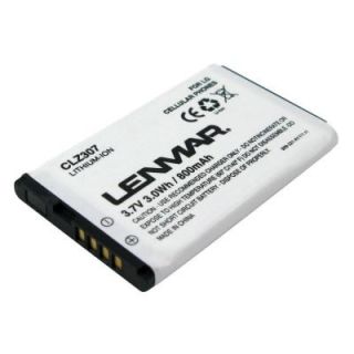 Lenmar Lithium Ion 800mAh/3.7 Volt Mobile Phone Replacement Battery CLZ307