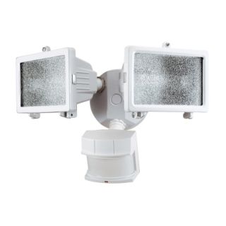 Heath Zenith® Halogen Quartz Motion Sensor Light in White (HZ 5512 WH)   Motion Activated Lighting