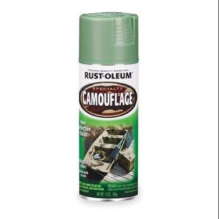 RUST OLEUM 1920830 Camouflage Spray Paint, Army Green, 12 oz.