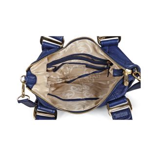 Michael Kors Open Box   Dark Blue Leather Shoulder Satchel Bag Item No