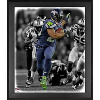 Marshawn Lynch Seattle Seahawks  Authentic Framed 20 x 24 In the Zone Photograph