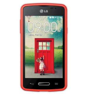 LG L50 Sporty Dual D221c Unlocked GSM Dual Core Android Phone   Red