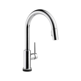 Delta 9159T DST Trinsic Single Handle Pull Down Kitchen Faucet with Touch2O Technology in Chrome