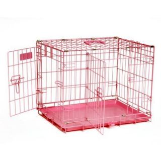 Precision Pet SnooZZy Baby Wire Crates   Baby Pink 2000   24" L x 18" W x 19" H