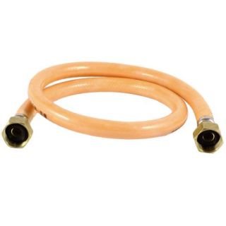 1/2 PT Thread 1M Flexible Shower Hose Water Heater Connector Pipe Orange