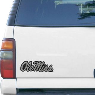 Ole Miss Rebels Bling Emblem Car Decal