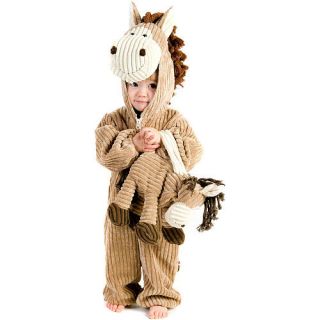 Brown Corduroy Horse Halloween Costume   Toddler Size    Buyseasons