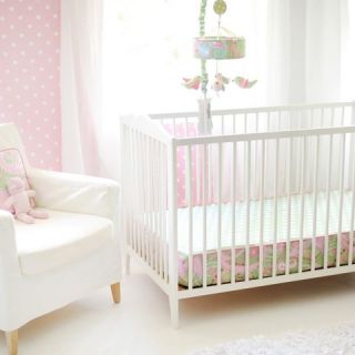 My Baby Sam Pixie Baby Bumperless Crib Sheet Pink