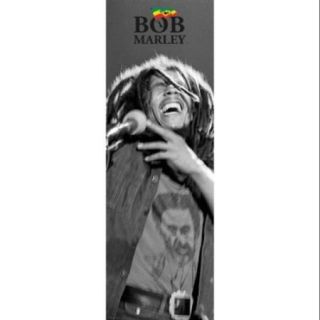 Bob Marley   Black & White   Door Poster Print (21 x 62)