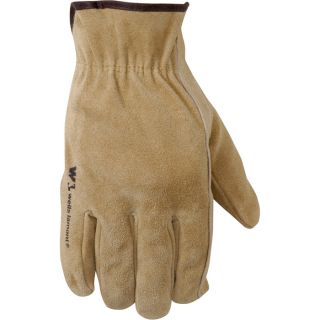 Wells Lamont Suede Cowhide Driver Gloves — Light Tan, XL, Model# 1012  Driving Gloves