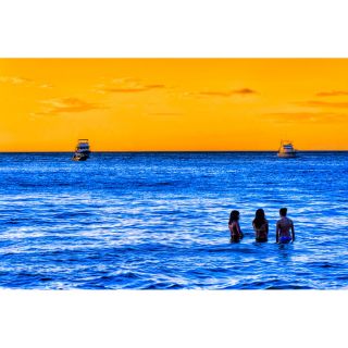 Women of the Blue Sea Costa Rica Seascape by Mark Tisdale Photographic