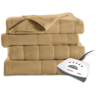 Sunbeam Electric Heated Fleece Blanket