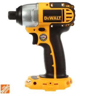 DEWALT 18 Volt 1/4 in. (6.4 mm) Cordless Impact Driver (Tool Only) DC825B