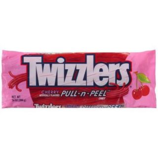 Twizzlers Cherry Pull N Peel Candy Twists, 14 oz