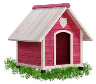 Pet Squeak Arf Frame Pink Princess Pad Dog House   Dog Houses