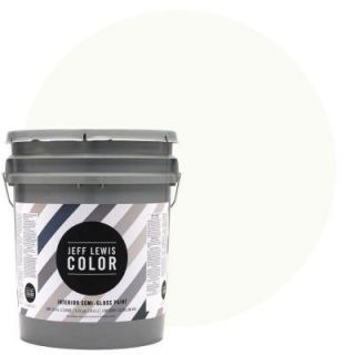Jeff Lewis Color 5 gal. #JLC611 Pearl Bracelet Semi Gloss Ultra Low VOC Interior Paint 505611