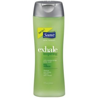 Suave Exhale Inspiring Lime Verbena Skin Therapy Body Lotion, 12 fl oz