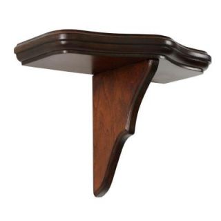 Martha Stewart Living Solutions 6.25 in. Floating Sequoia Large Ogee Curve Collector's Shelf DISCONTINUED 1036810960