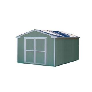 Handy Home Products Cumberland 10 ft. x 16 ft. Wood Storage Building Kit with Floor DISCONTINUED 18286 0