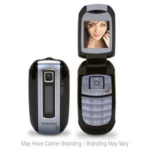 Samsung T329 Stripe Unlocked GSM Cell Phone   Camera, Bluetooth, Flip Style, Black