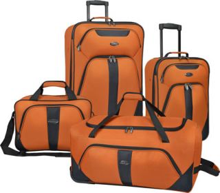 US Traveler Oakton 4 Piece Luggage Set   Purple    & Exchanges