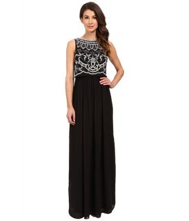 Adrianna Papell Beaded Bodice Gown