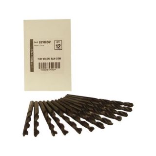 Disston Tool BLU MOL 11/64 inch Black Oxide Drill Bits (Pack of 12