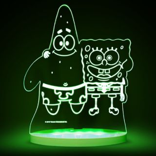 CompassCo Nickelodeon SpongeBob SquarePants and Patrick LED 3 Light