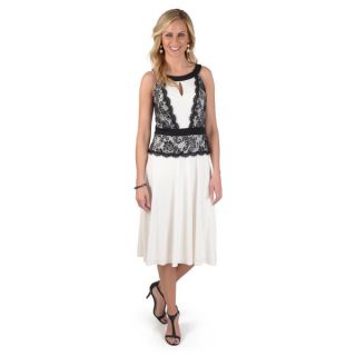 Sangria Womens Sleeveless Lace Dress   17233719  
