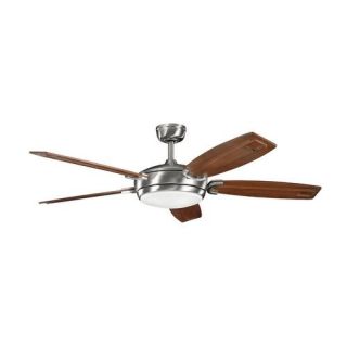 Kichler Lighting 300156BSS Trevor 60 Ceiling Fan in Brushed Stainless Steel   blades Included