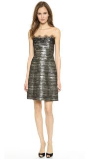 Alberta Ferretti Collection Jacquard A Line Dress SAVE UP TO 25% Use Code GOBIG16