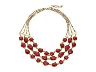 Lucky Brand Red Collar Necklace
