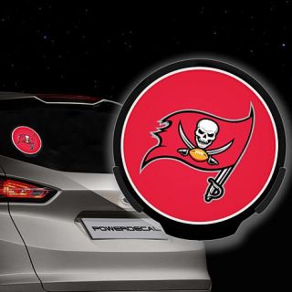 Officially Licensed NFL Motion Sensor LED Power Decal 2 Team Logo Inserts   Bucs   8239780
