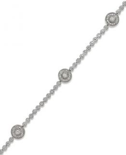Diamond Circle Bracelet in Sterling Silver (1/2 ct. t.w.)   Bracelets