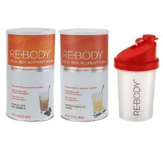 Re Body Set of 2 Meal Replacement Shakes —