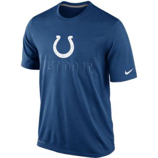 Nike Indianapolis Colts Legend Just Do It Performance T Shirt   Royal Blue