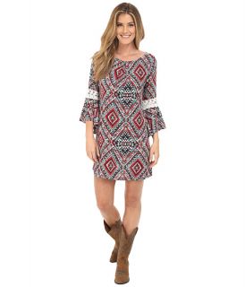 Rock and Roll Cowgirl Bell Sleeve Dress D4 6719
