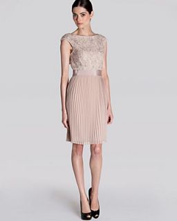 Ted Baker Lace Detail Dress   Aliana Button Back