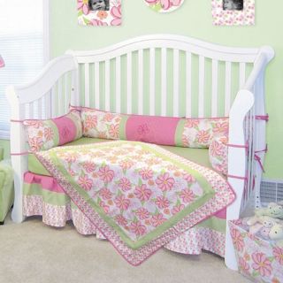 Trend Lab Hula Baby 4 Piece Crib Bedding Set