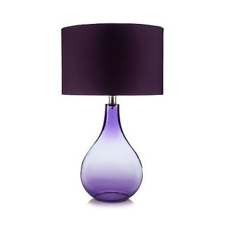 Butterfly Home by Matthew Williamson Designer purple glass ombre lamp