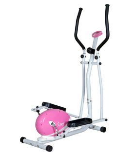 Sunny Health & Fitness Pink Magnetic Elliptical Trainer   Elliptical